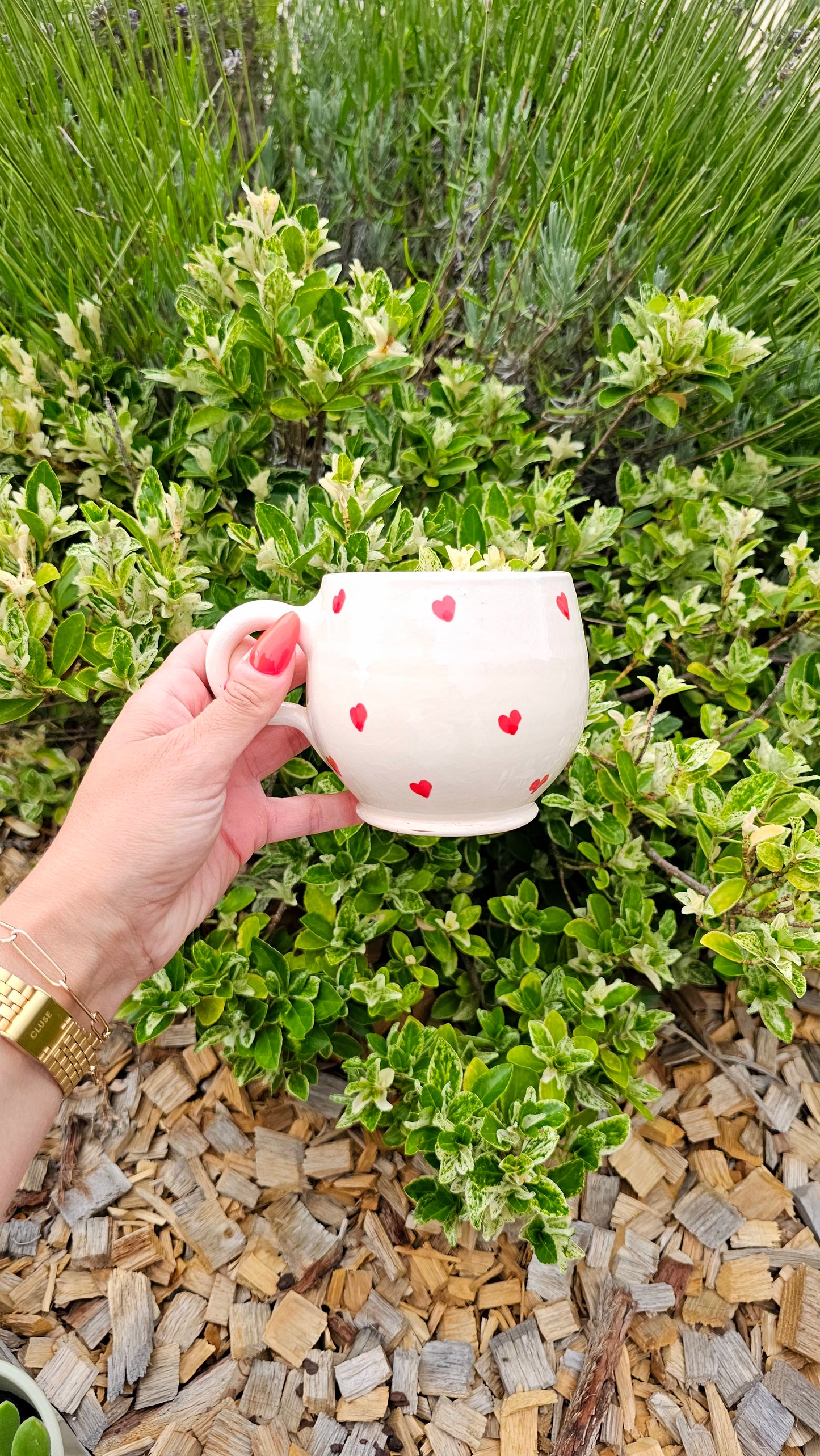 Tasse "coeurs"