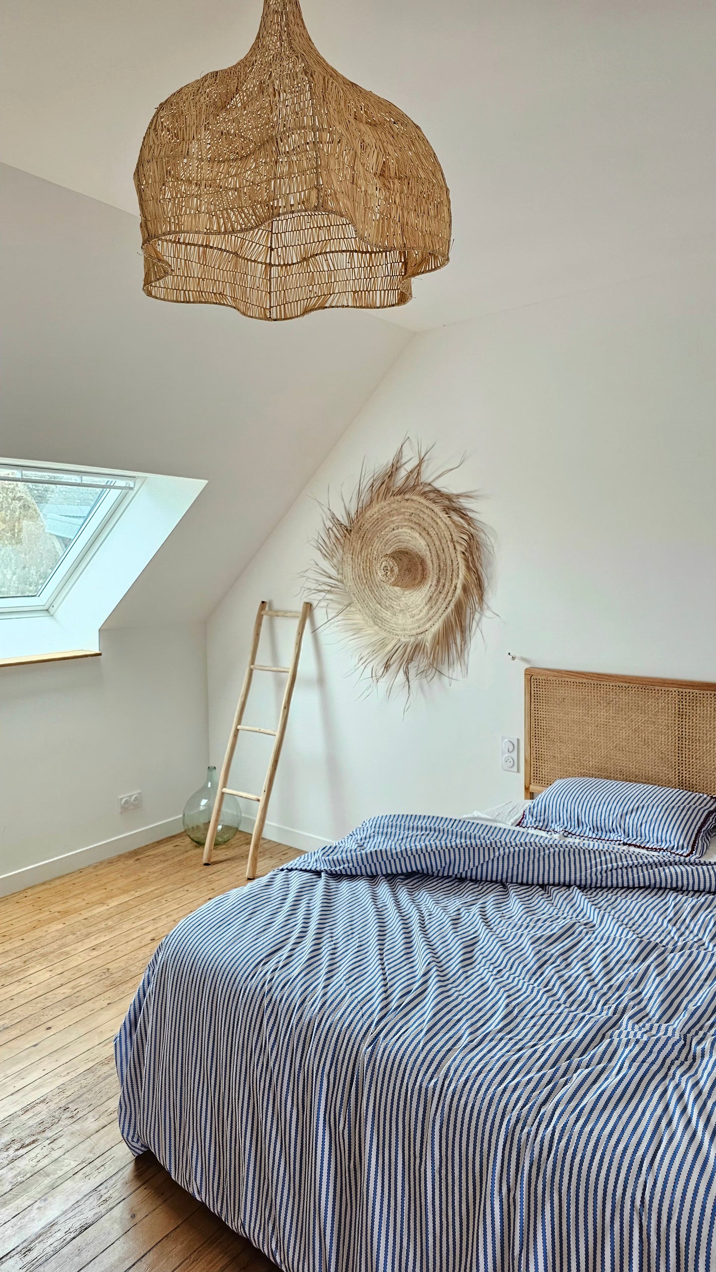 Suspension XL en fibres naturelles