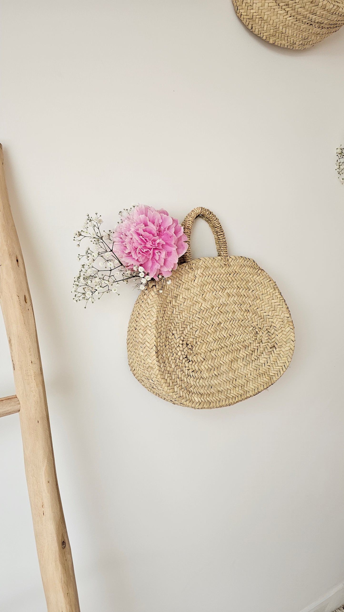 Panier tressé décoratif