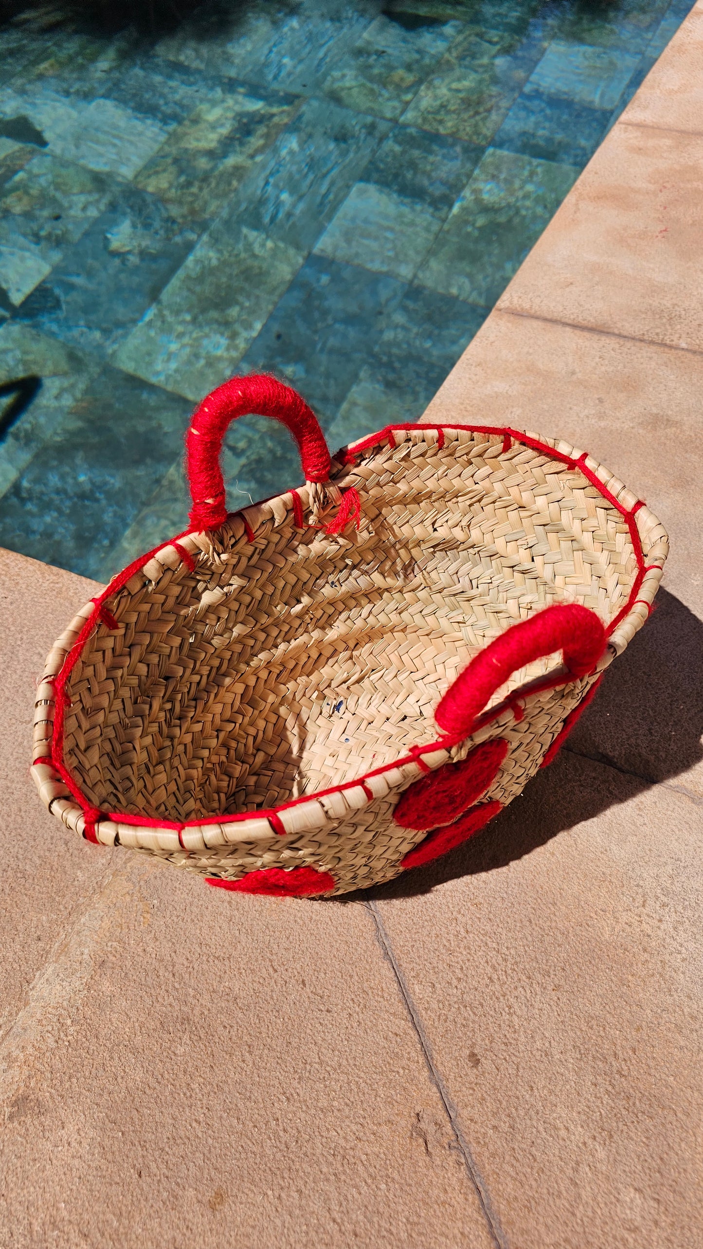 Mini panier "coeurs"