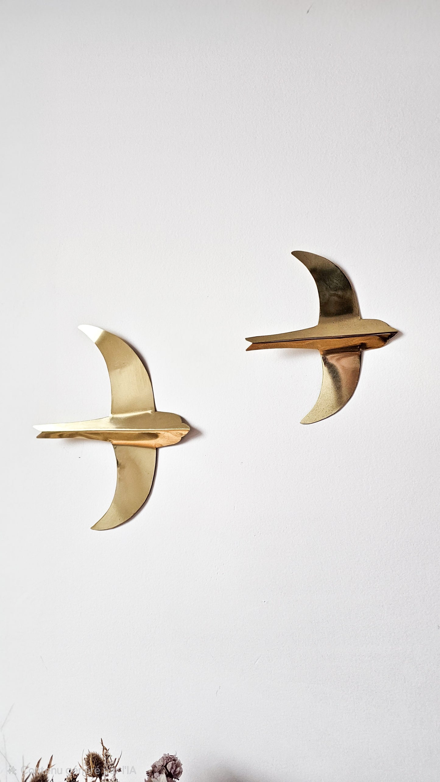 Hirondelles dorées lisses