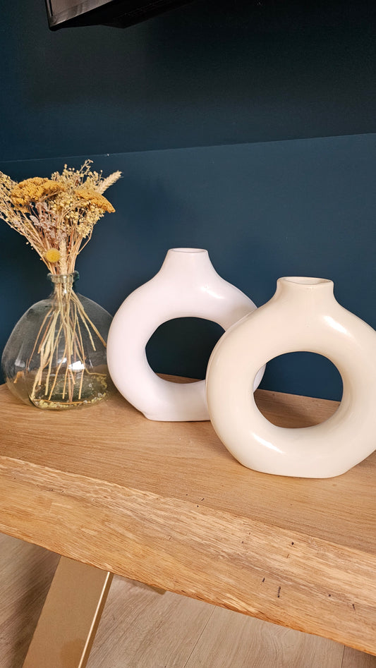 Vase en tadelakt