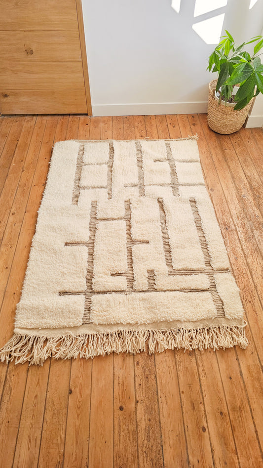Tapis marocain style Beni Ouarain