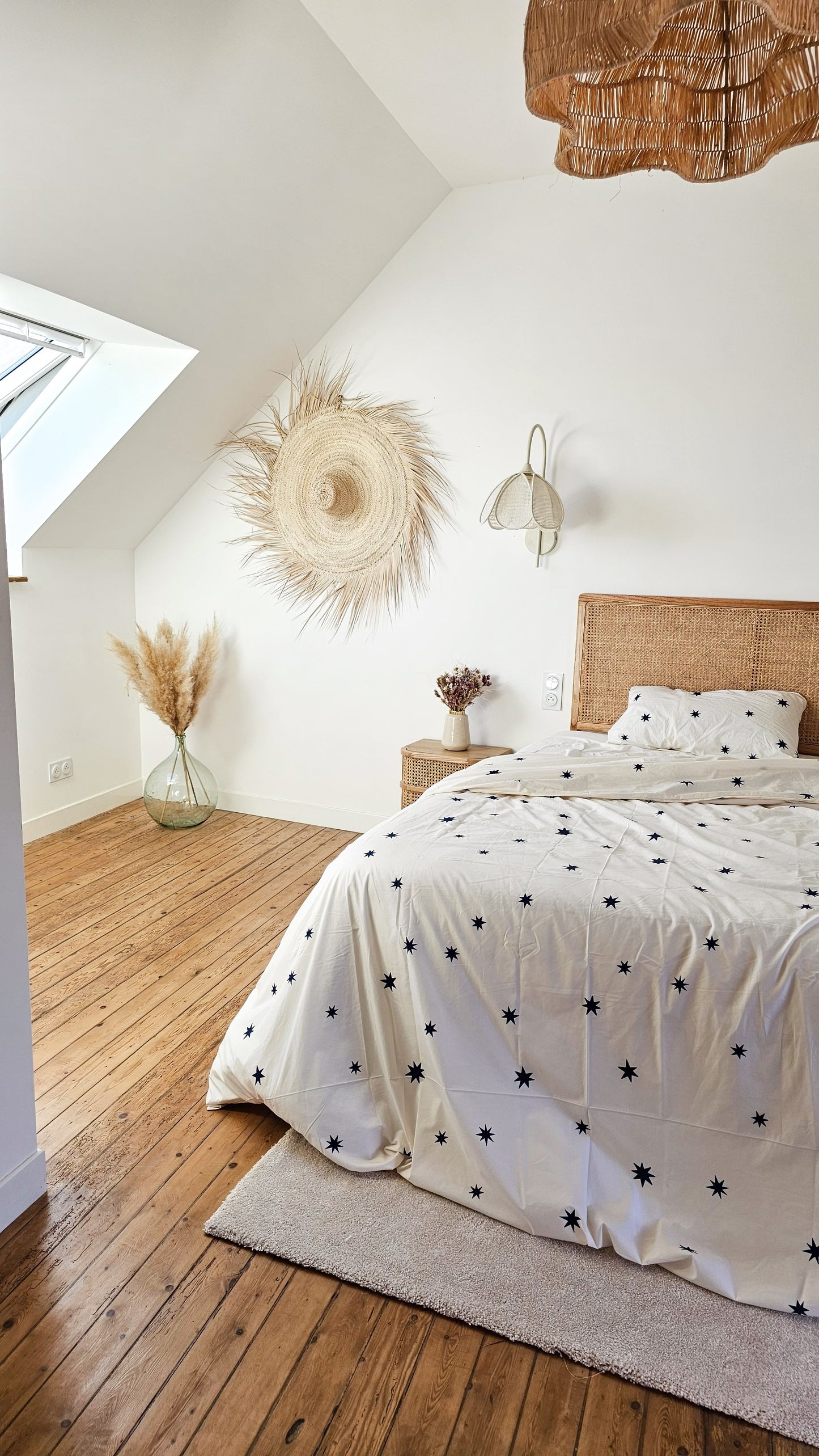 Chapeau à grandes franges