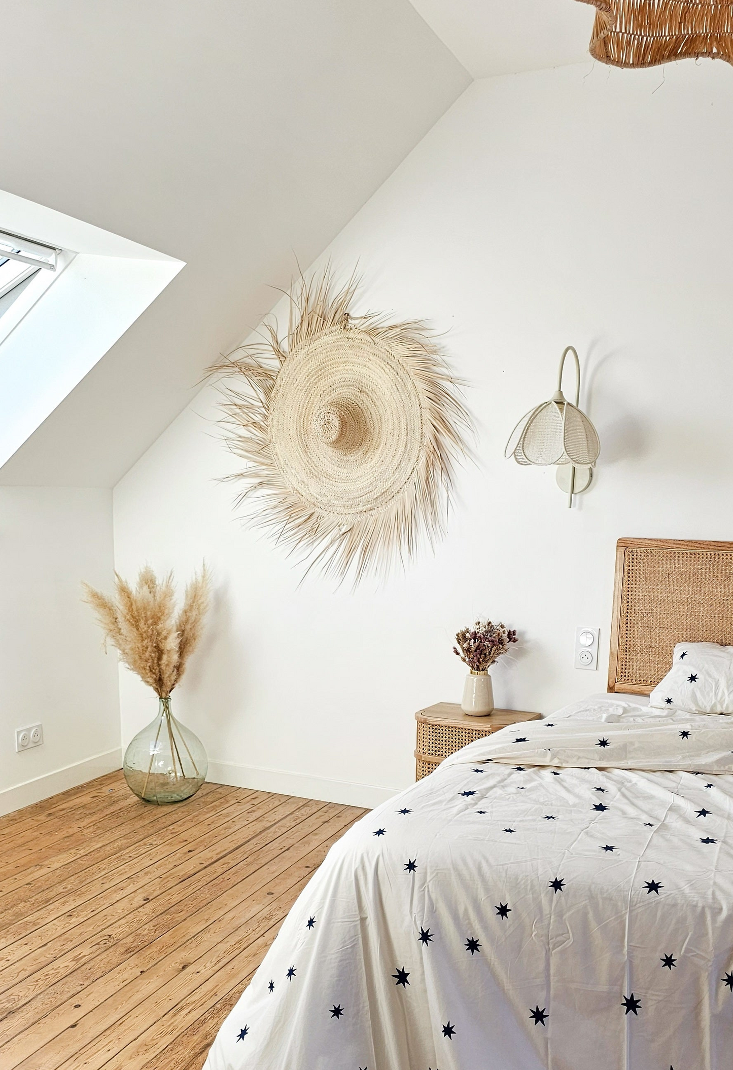 Chapeau à grandes franges