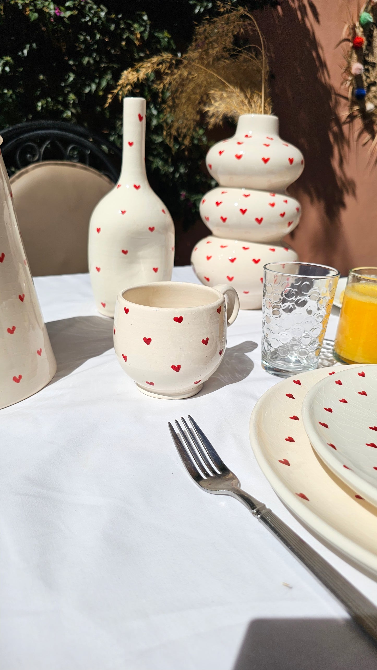 Tasse "coeurs"