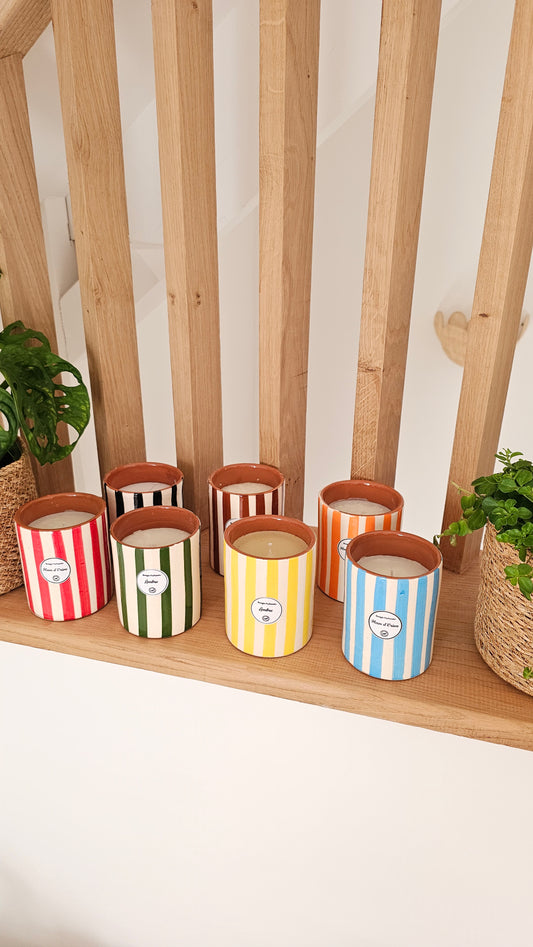Bougies artisanales