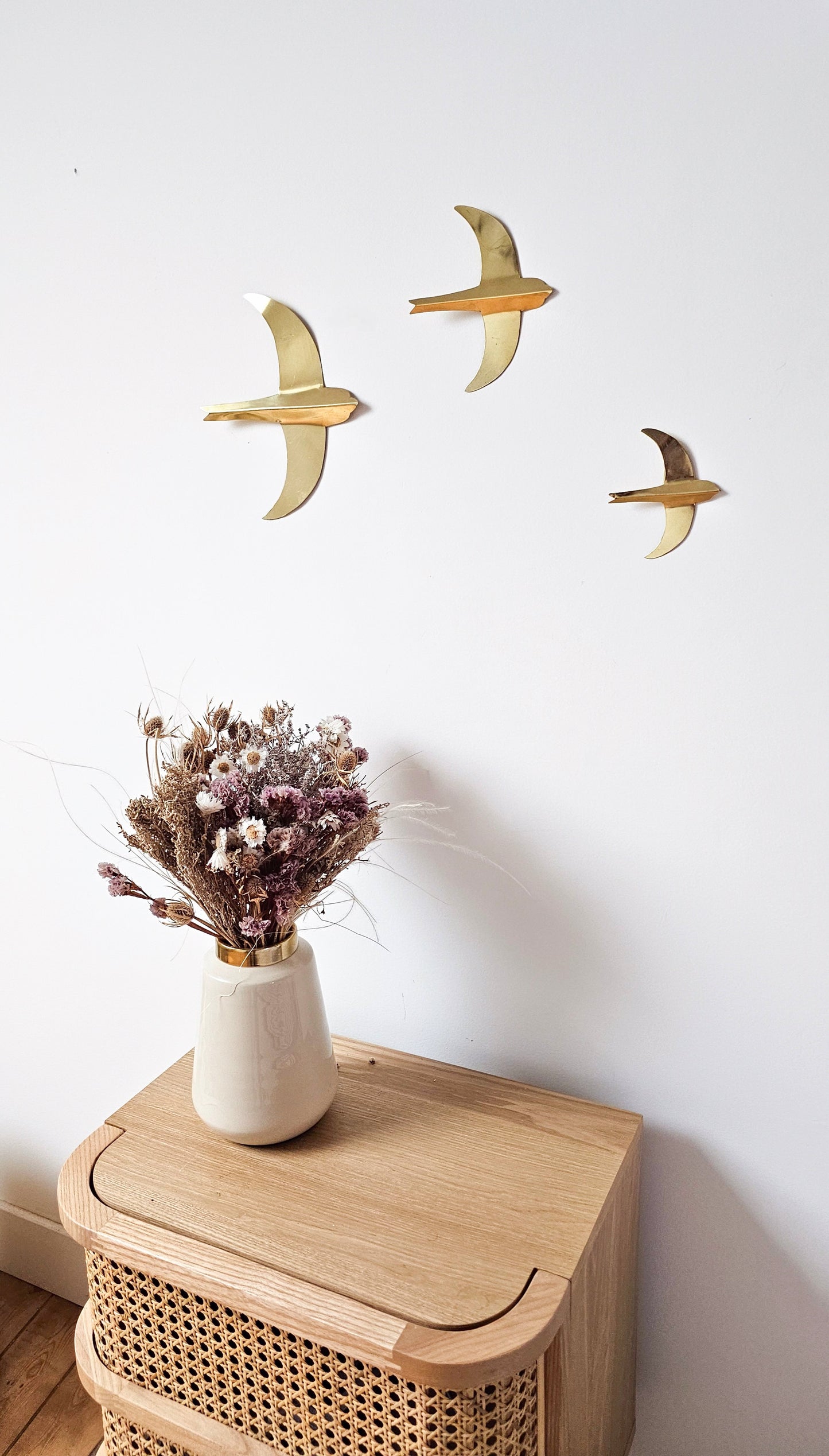 Hirondelles dorées lisses